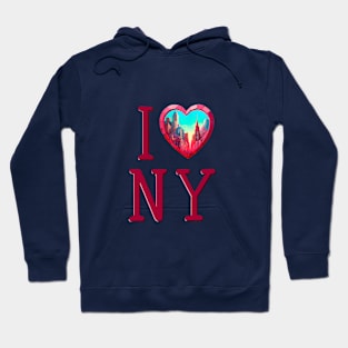 I Love New York Hoodie